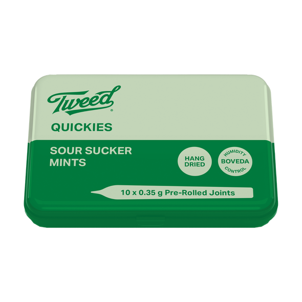 Tweed Quickies SourSuckerMint